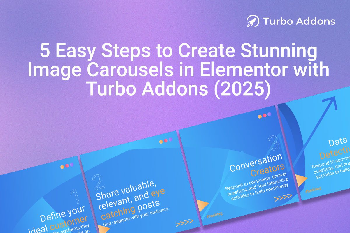 5 Easy Steps to Create Stunning Image Carousels in Elementor with Turbo Addons (2025)